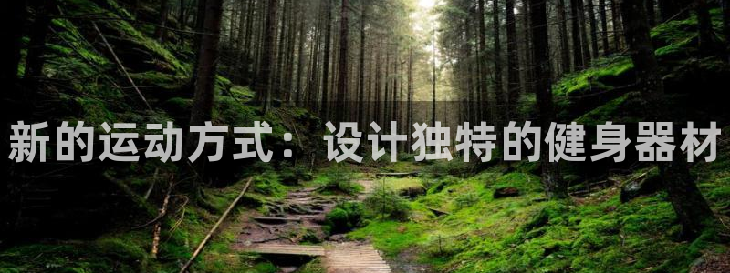 熊猫体育娱乐40996：新的运动方式：设计独特的健身器材